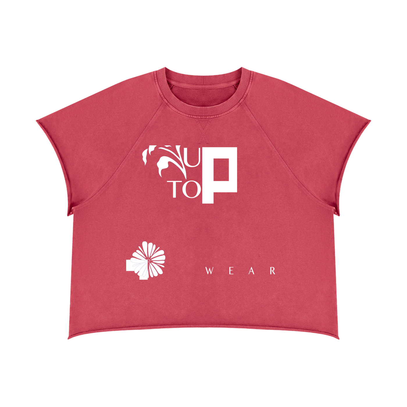Unisex Vintage Wash Raw Edge Boxy T-Shirt