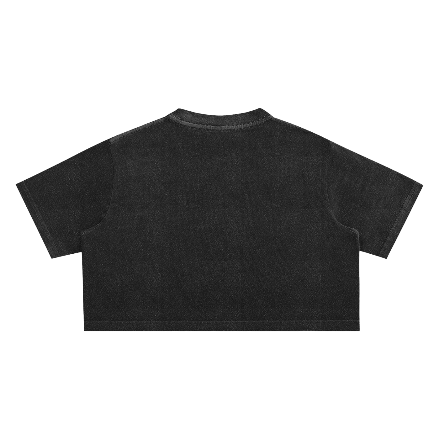 UPTOPWEAR Snow Washed Crop Top