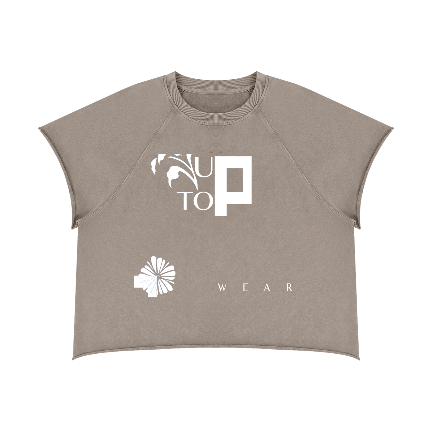 Unisex Vintage Wash Raw Edge Boxy T-Shirt