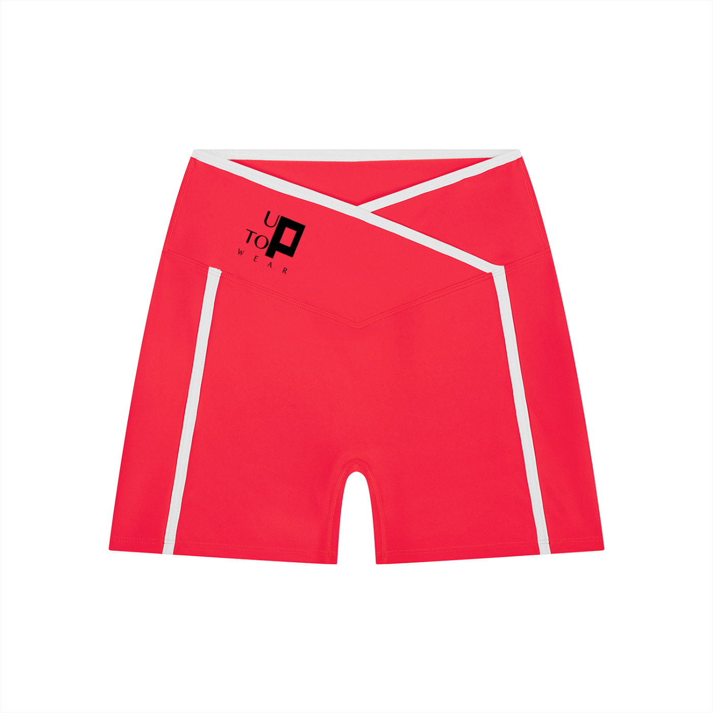 UPTOPWEAR Women’s High Rise Color Block Yoga Shorts