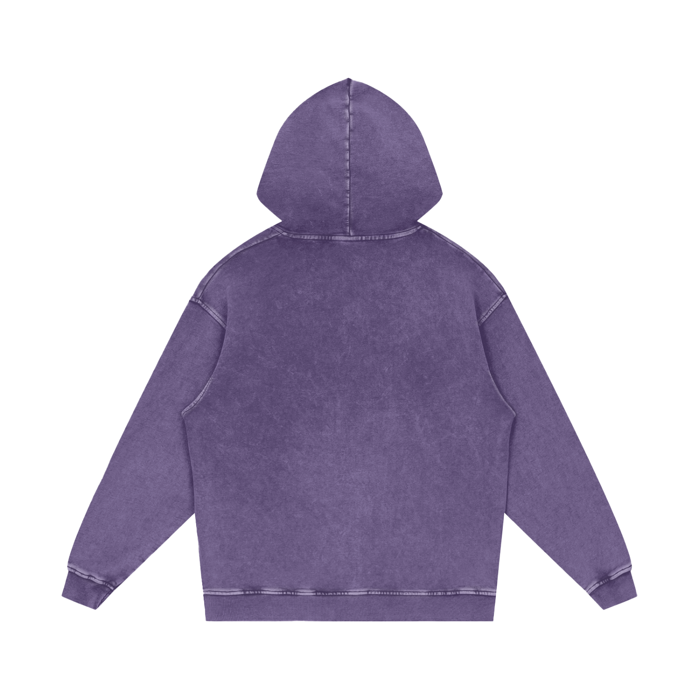 UPTOPWEAR Snow Washed Loose Cotton Hoodie