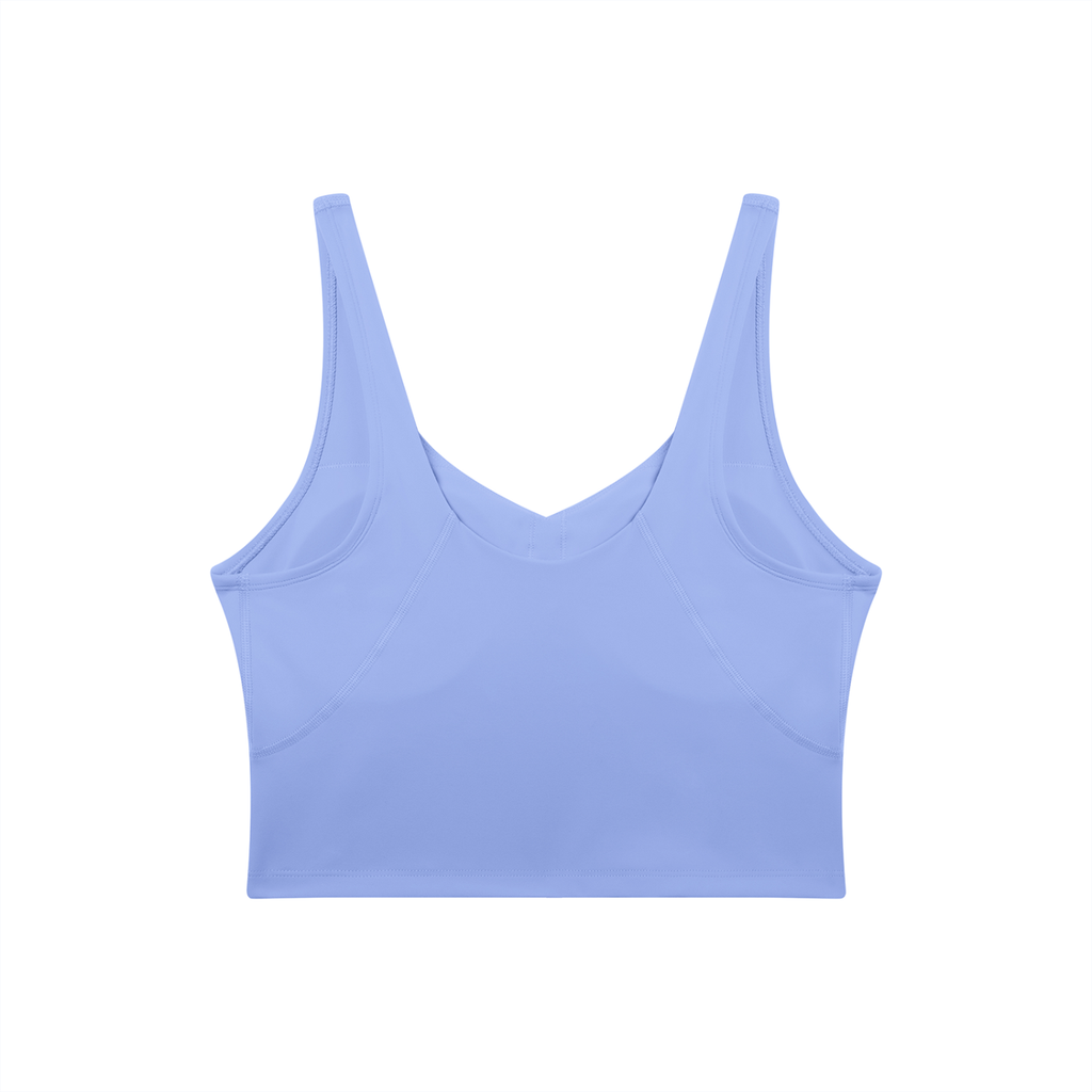 UPTOPWEAR Women's V-Neck Yoga Sports Bra