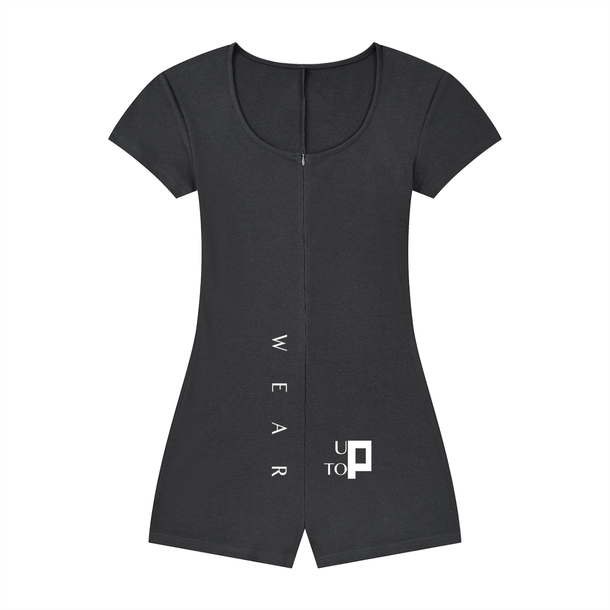 UPTOPWEAR Women's Dual-Function Cape Tie-Waist Romper