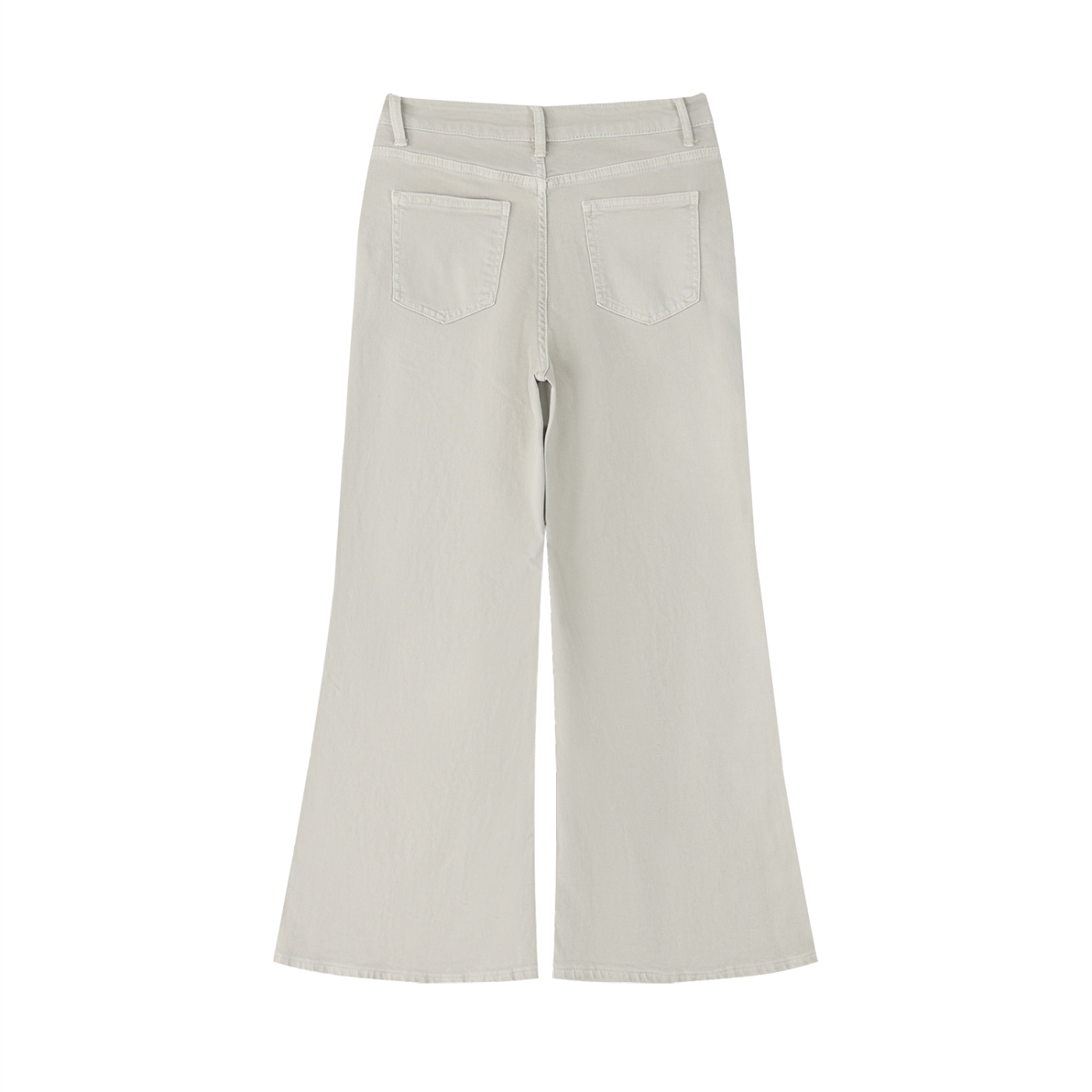UPTOPWEAR Women's Vintage Wash Flared Leg Jeans