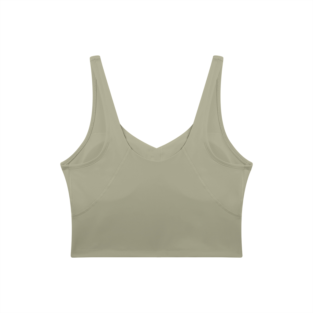 UPTOPWEAR Women's V-Neck Yoga Sports Bra
