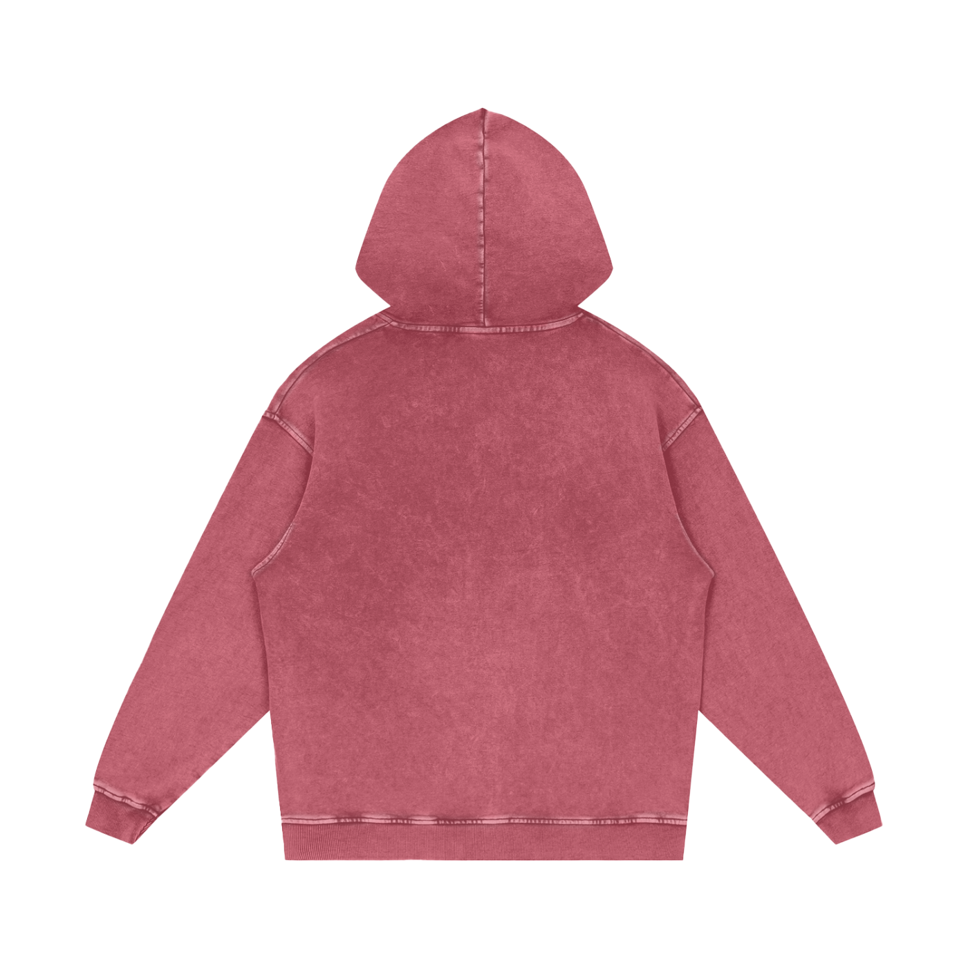 UPTOPWEAR Snow Washed Loose Cotton Hoodie