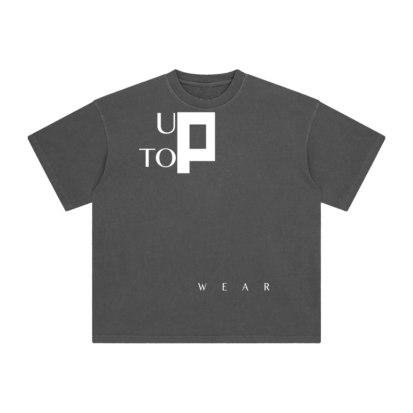 UPTOPWEAR Enzyme Washed T-Shirt