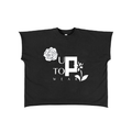 UPTOPWEAR Raw Edge Boxy Non-Shrink T-Shirt