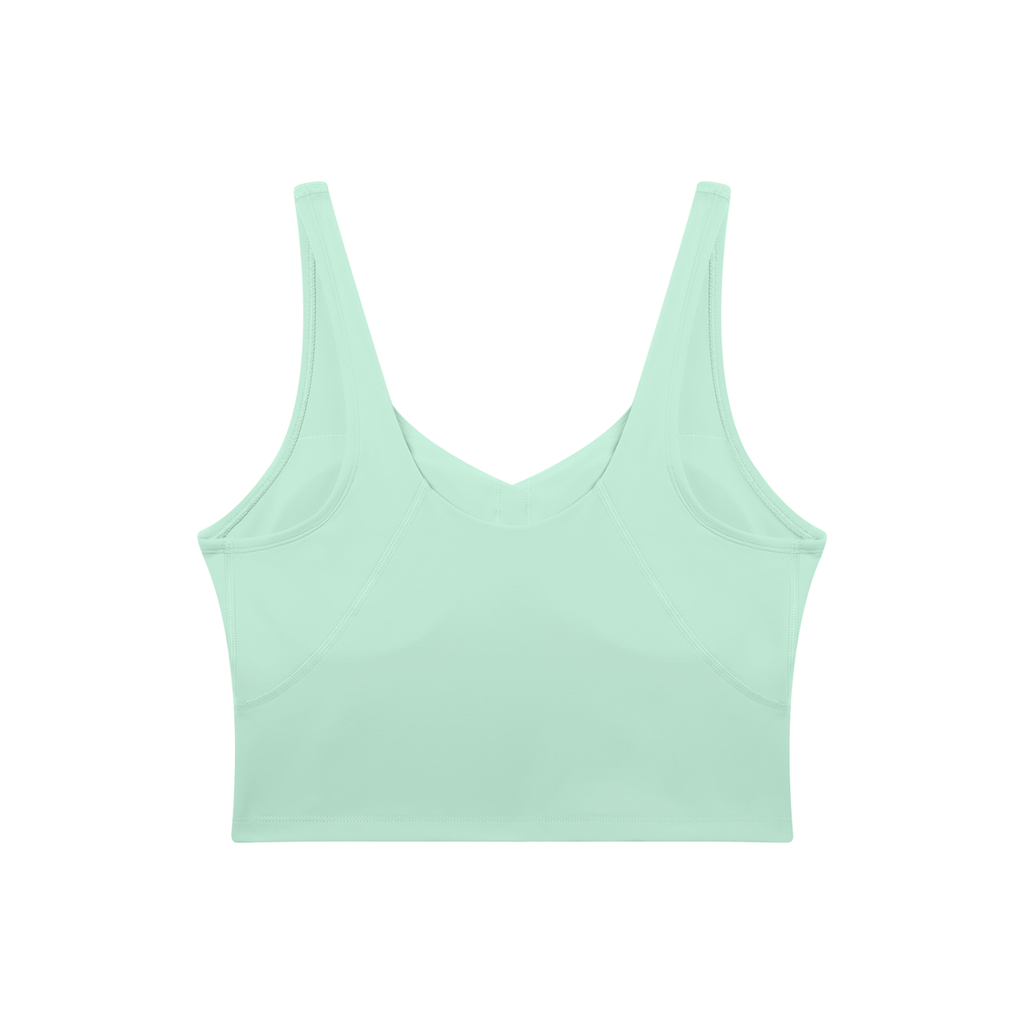 UPTOPWEAR Women's V-Neck Yoga Sports Bra