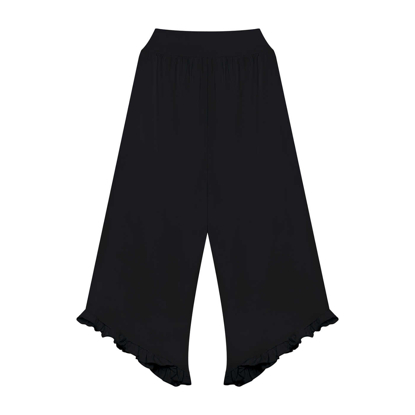 UPTOPWEAR Women’s Ruched Wide Leg Pants