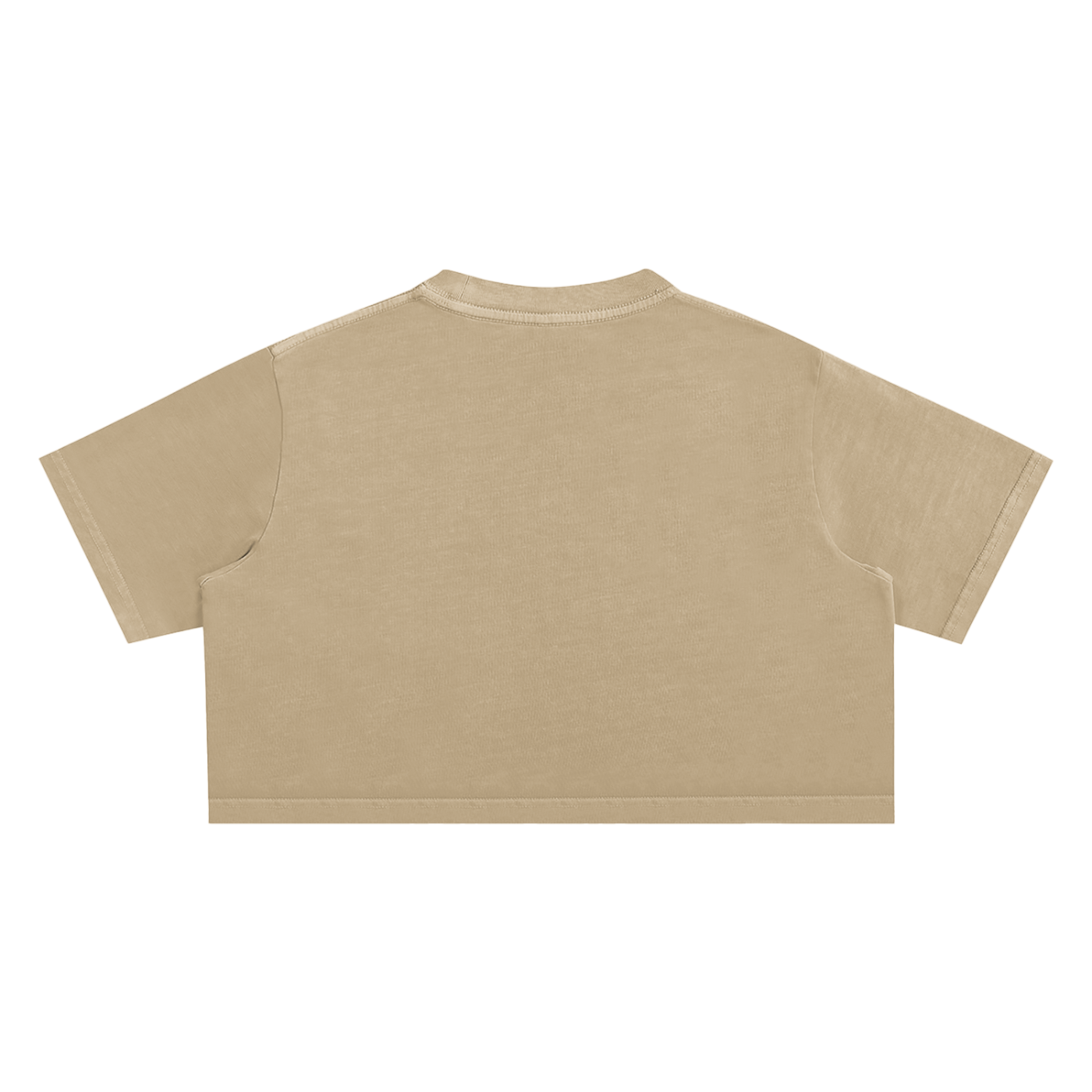 UPTOPWEAR Snow Washed Crop Top