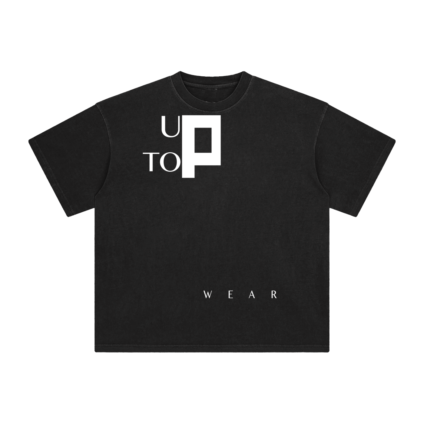 UPTOPWEAR Enzyme Washed T-Shirt