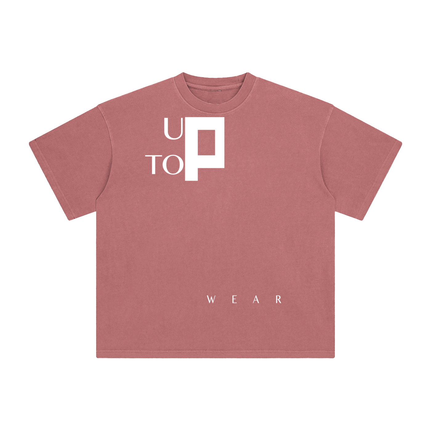 UPTOPWEAR Enzyme Washed T-Shirt