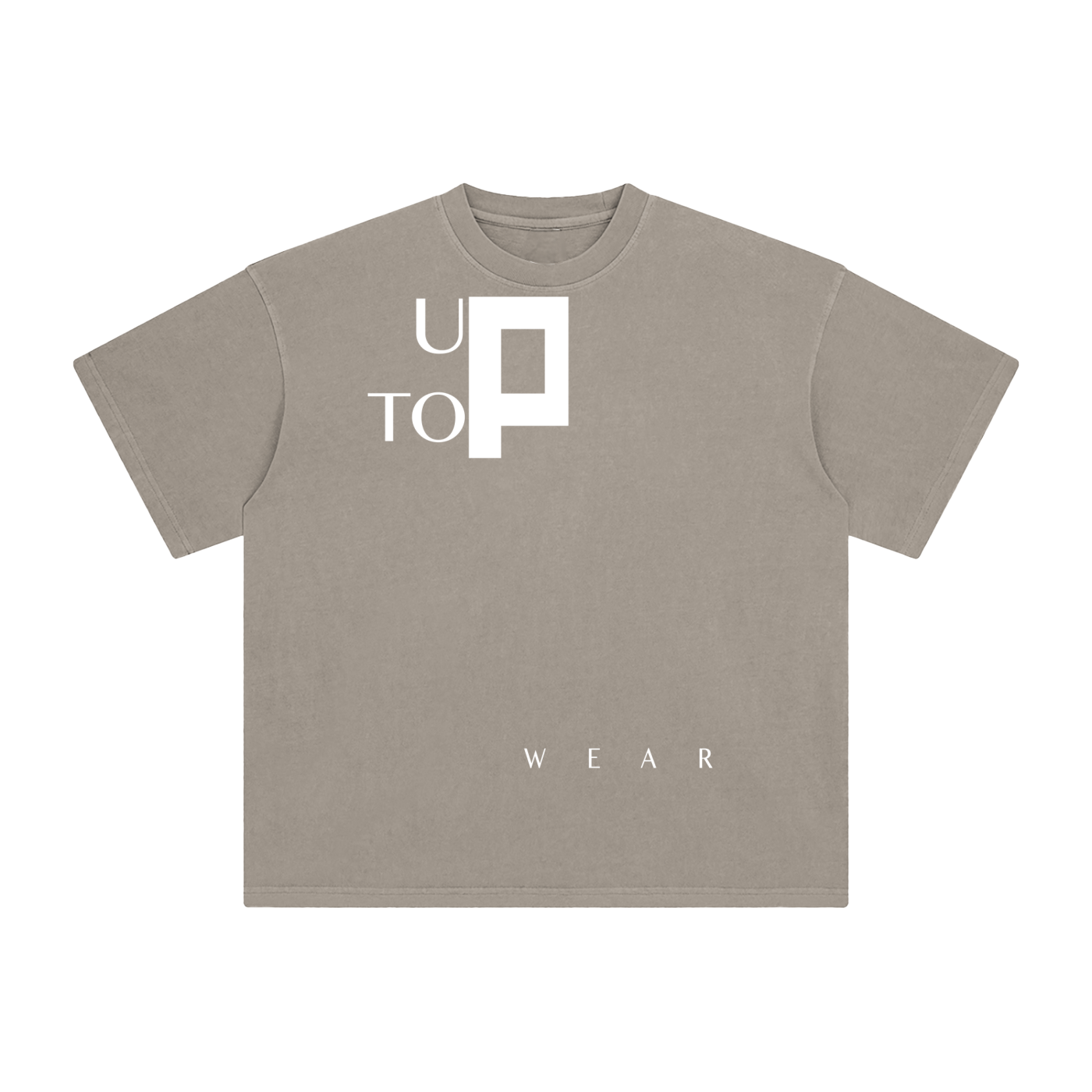 UPTOPWEAR Enzyme Washed T-Shirt