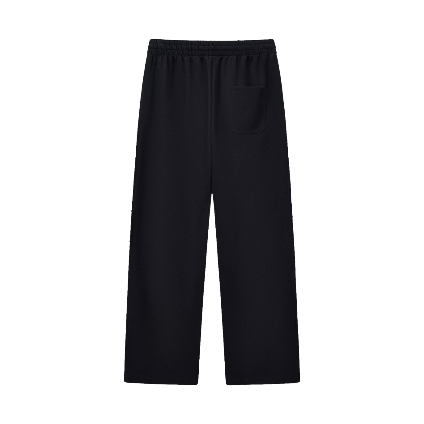 UPTOPWEAR Curved Stripe Straight Sweatpants