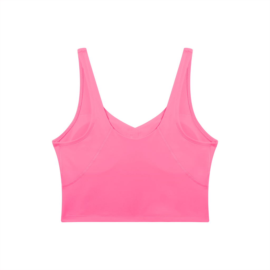 UPTOPWEAR Women's V-Neck Yoga Sports Bra