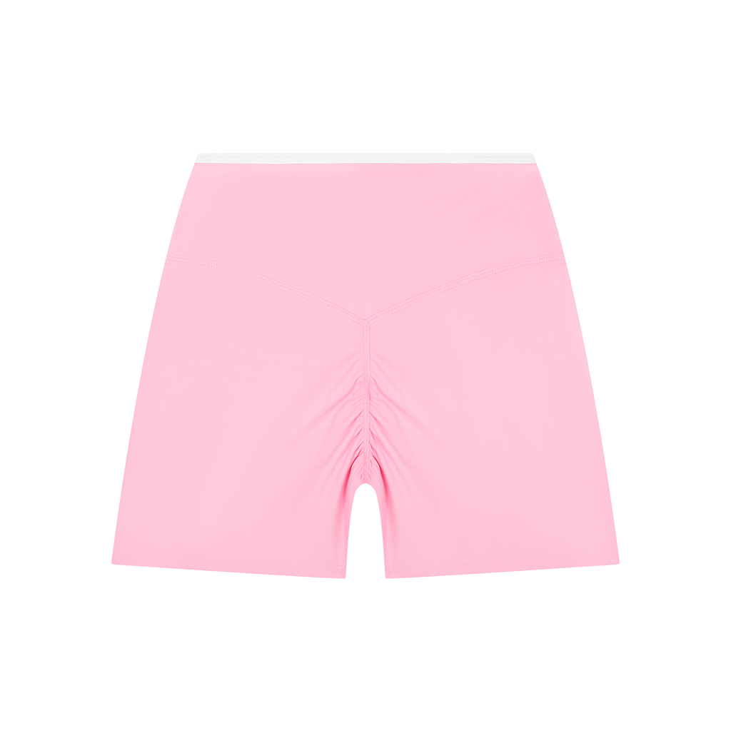UPTOPWEAR Women’s High Rise Color Block Yoga Shorts