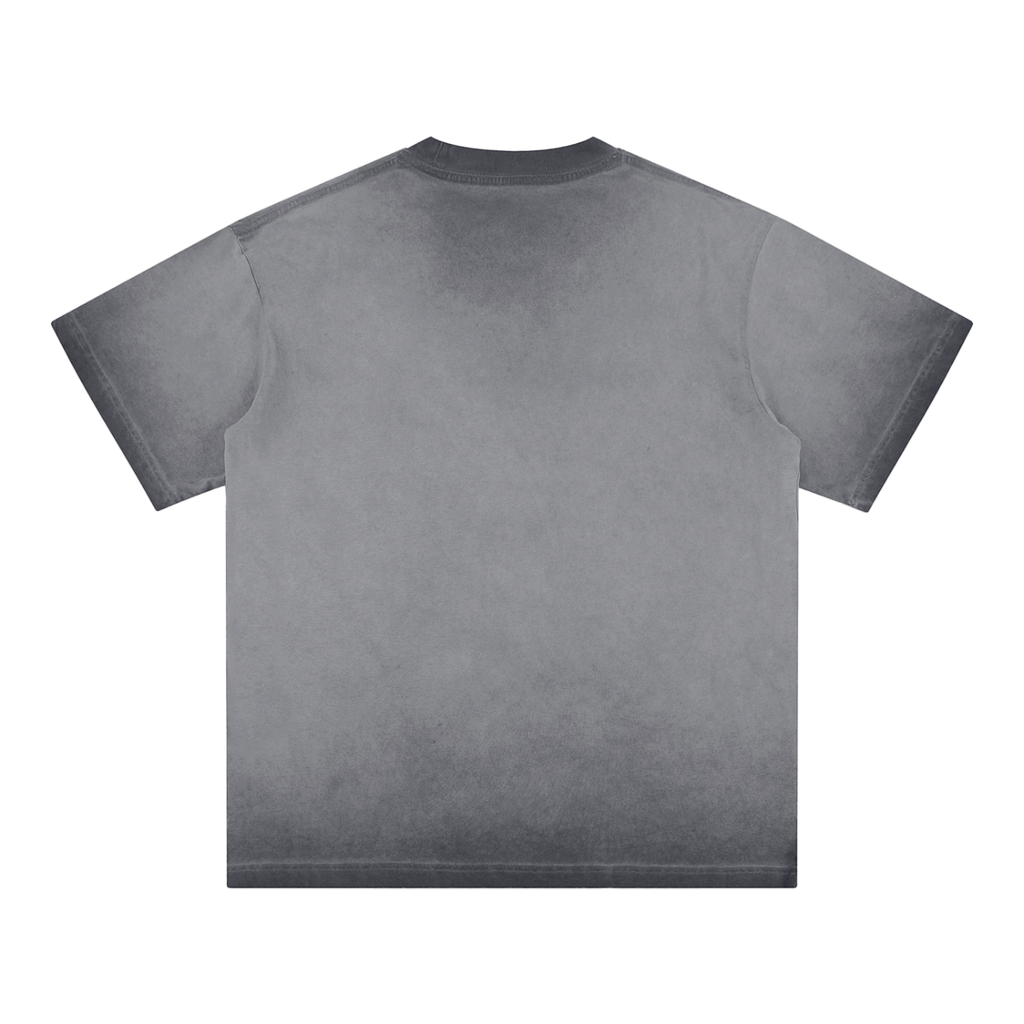 UPTOPWEAR Reverse Dyed Loose Cotton T-Shirt