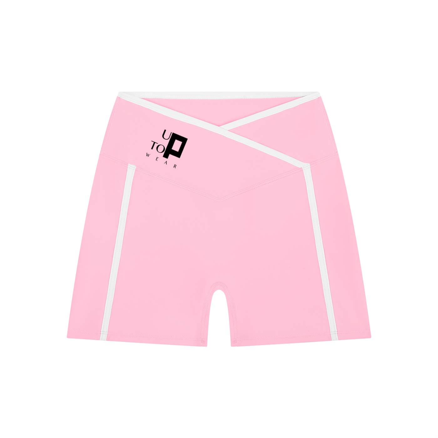 UPTOPWEAR Women’s High Rise Color Block Yoga Shorts
