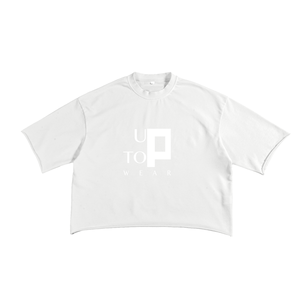 UPTOPWWEAR French Terry Raw Edge T-Shirt
