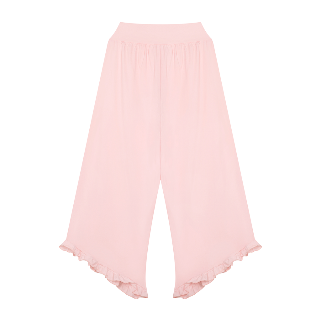 UPTOPWEAR Women’s Ruched Wide Leg Pants