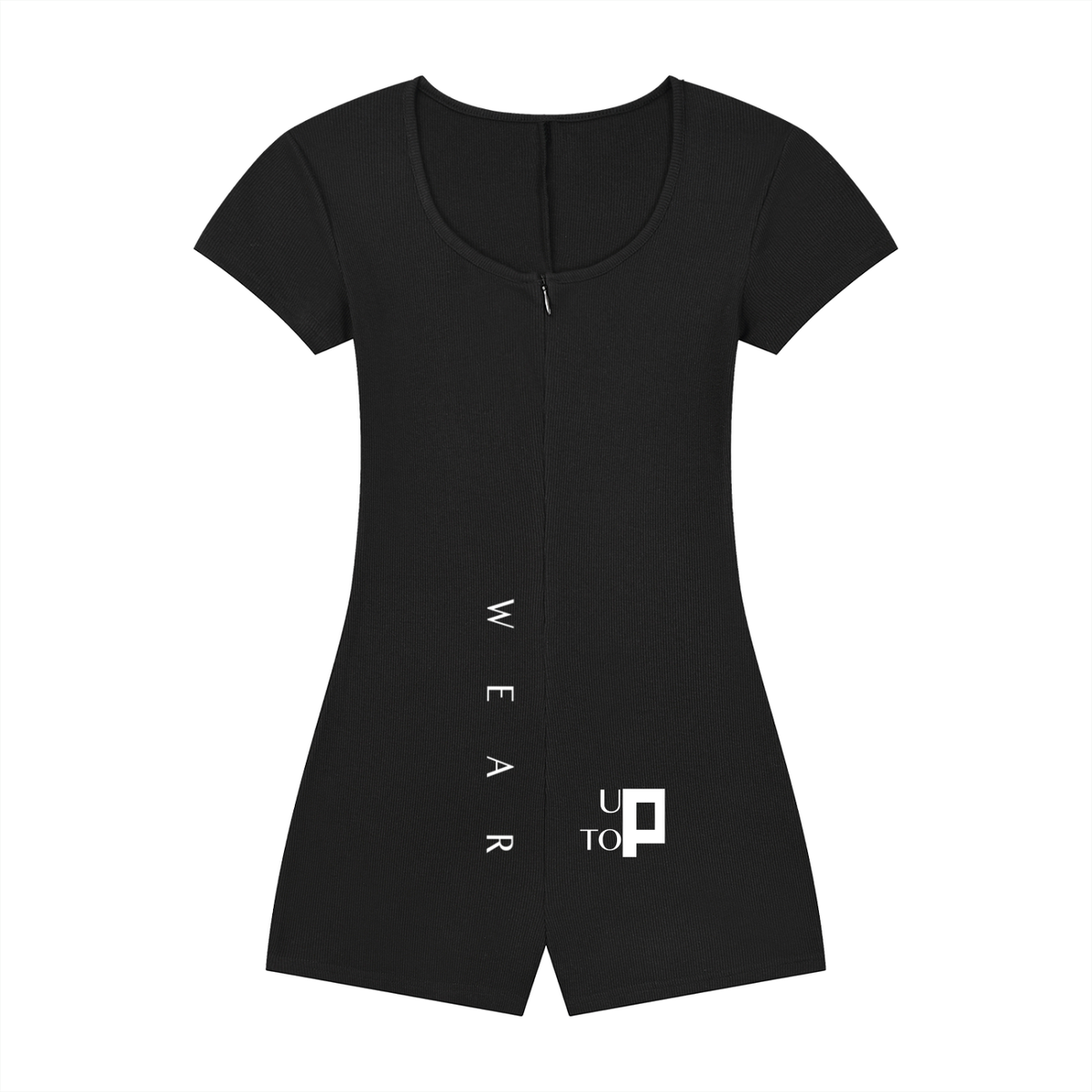 UPTOPWEAR Women's Dual-Function Cape Tie-Waist Romper