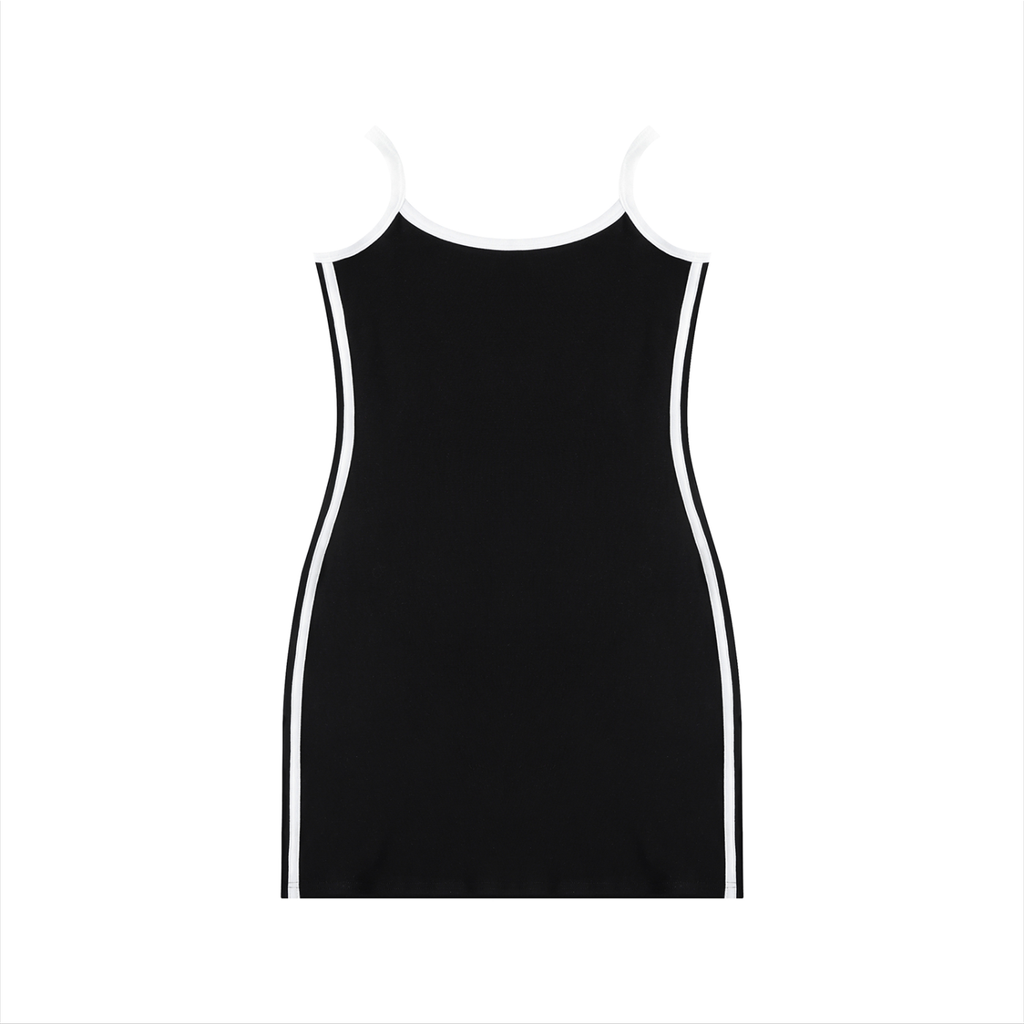 UptopWear Women's Color Block Mini Dress