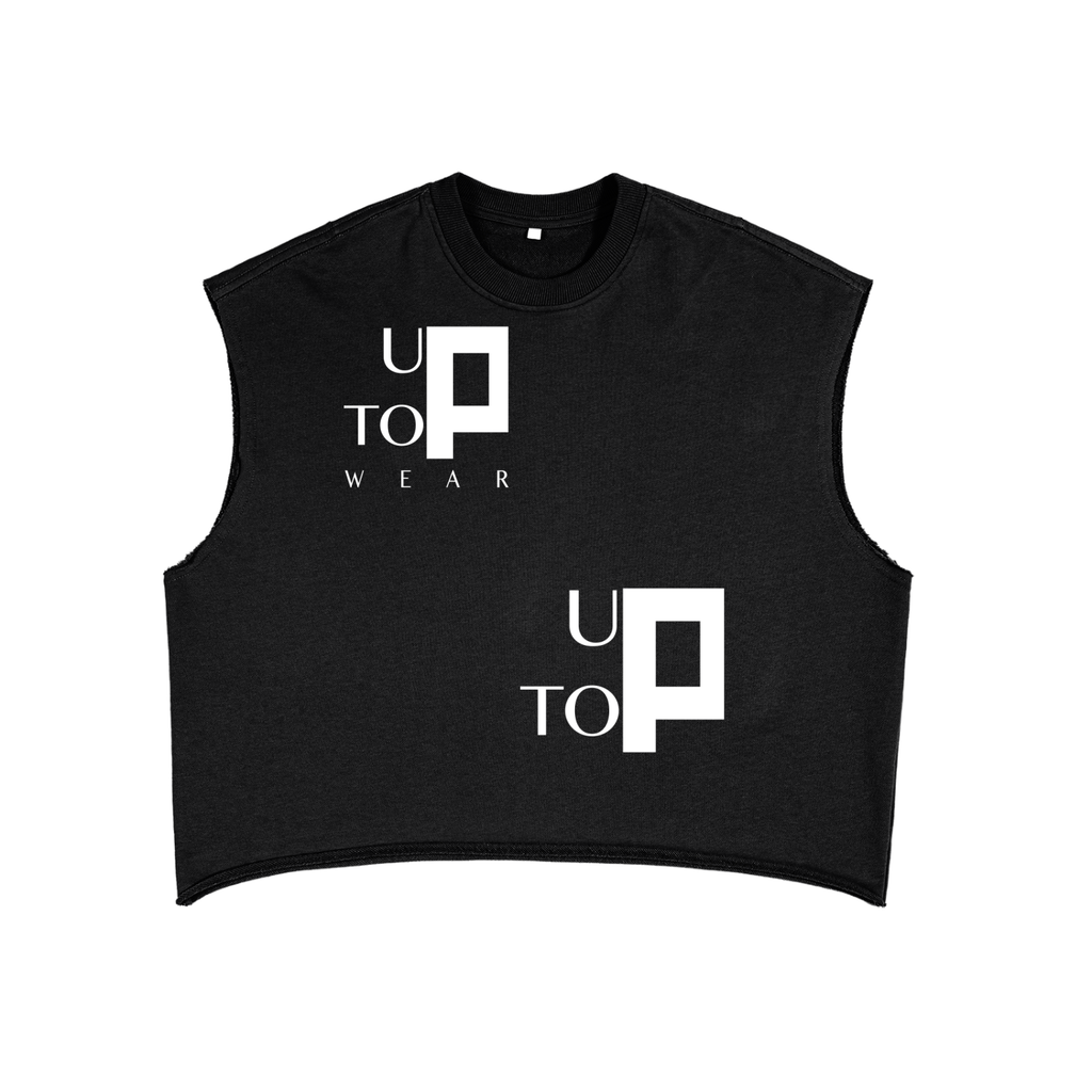 UptopWear French Terry Boxy Tank Top