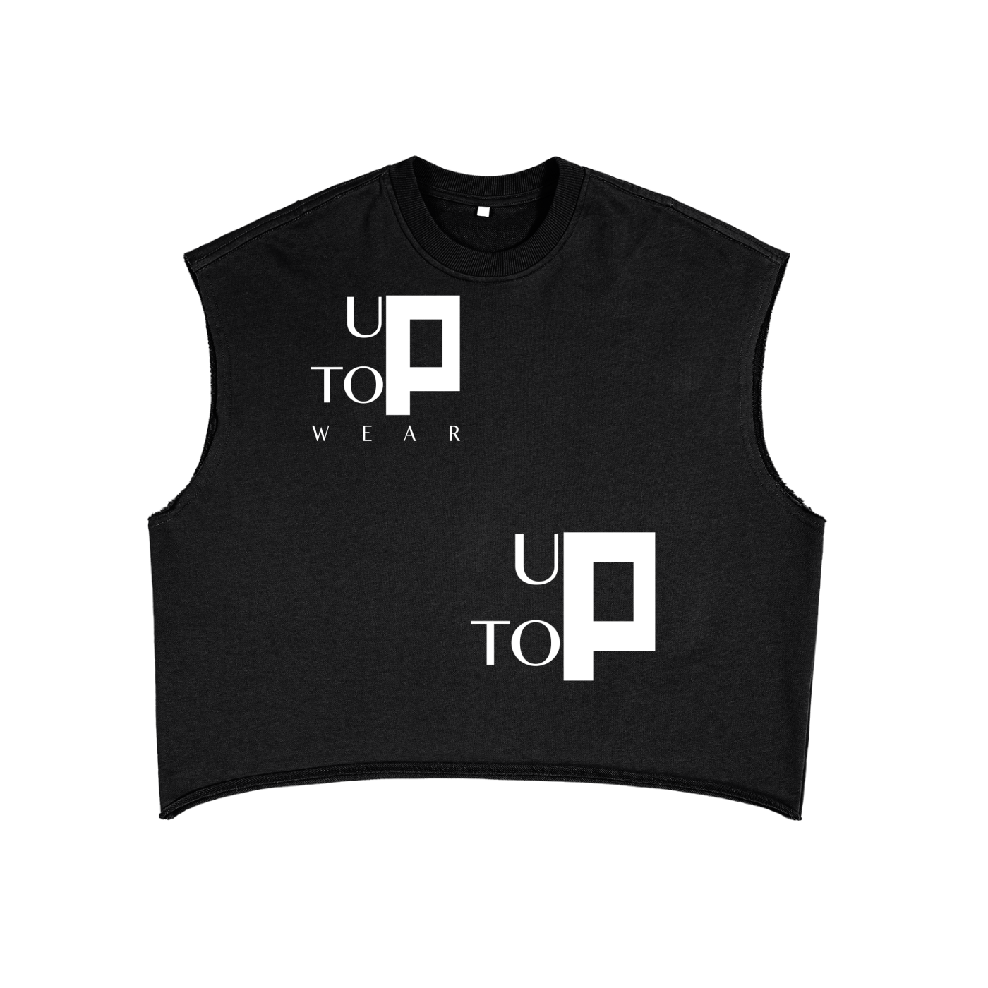 UptopWear French Terry Boxy Tank Top