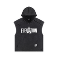 UPTOPWEARV Snow Washed Boxy Hooded Tank Top