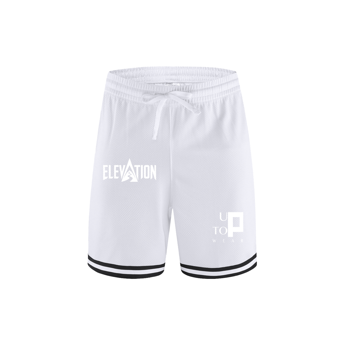 UPTOPWEAR Classic Stripe Trim Basketball Shorts