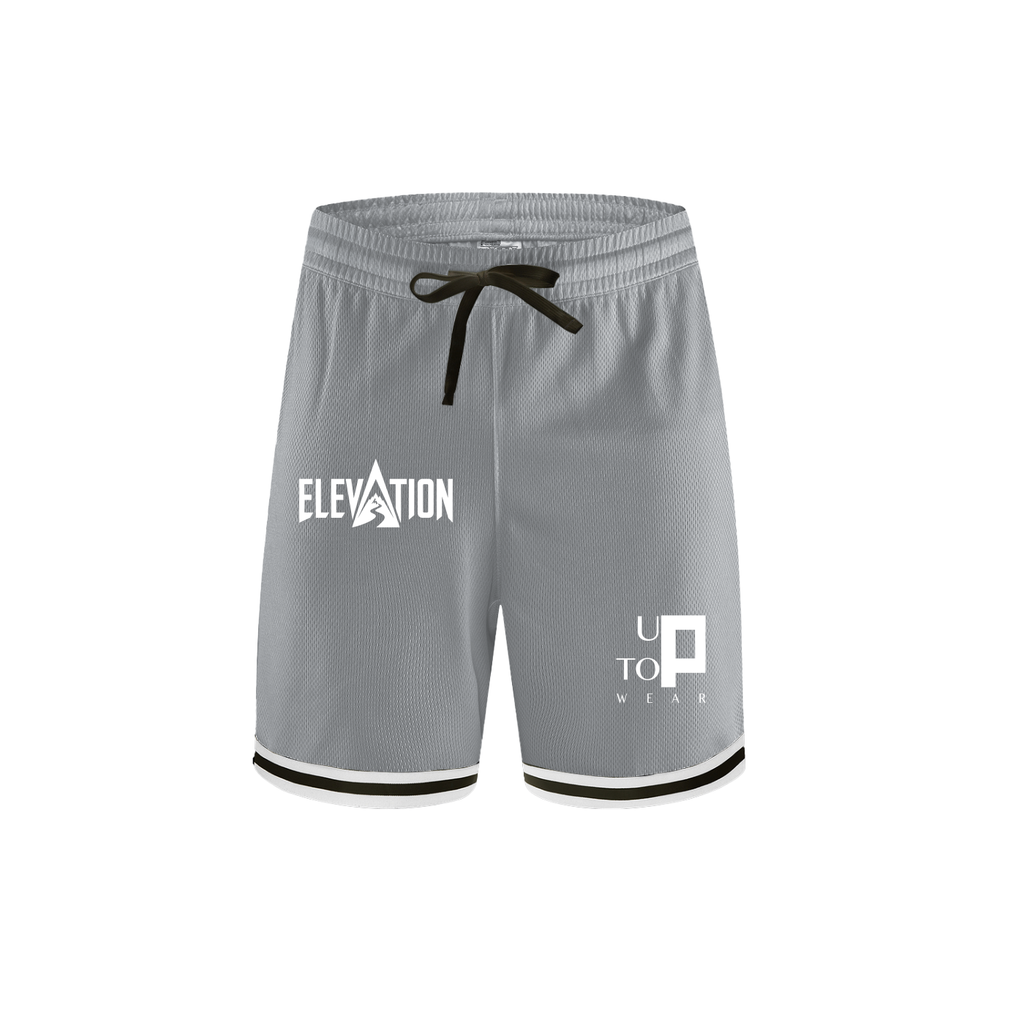 UPTOPWEAR Classic Stripe Trim Basketball Shorts