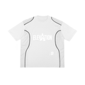 UPTOPWEAR Contrast Piped Panel T-Shirt