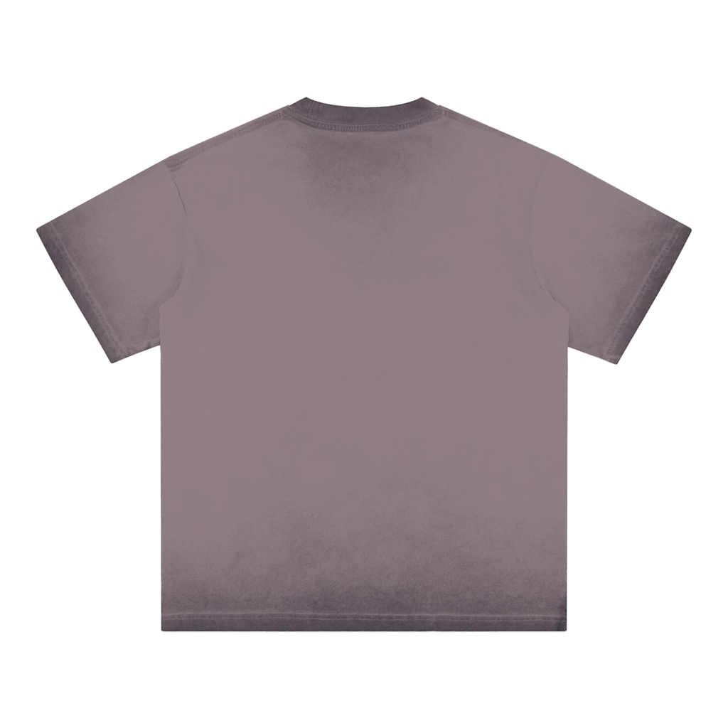 UPTOPWEAR Reverse Dyed Loose Cotton T-Shirt