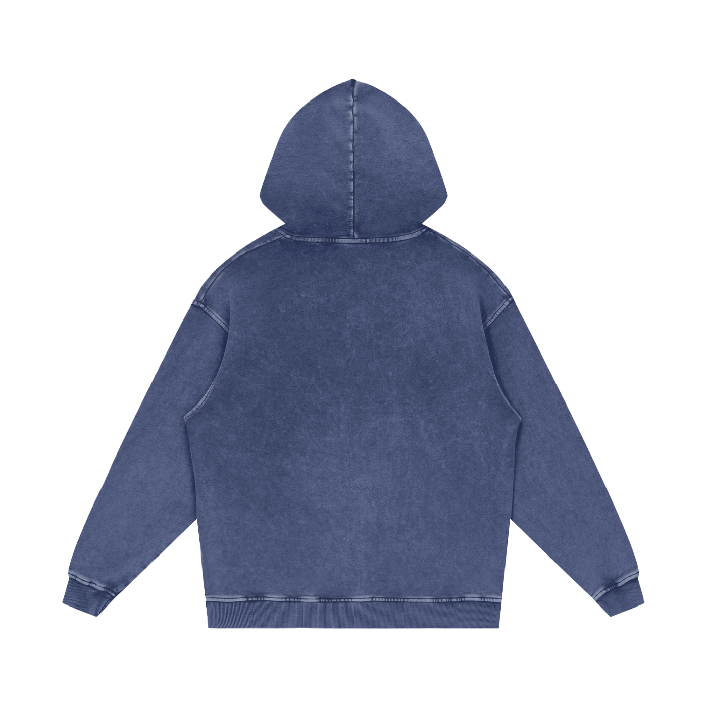 UPTOPWEAR Snow Washed Loose Cotton Hoodie