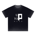 UptopWear Reverse Dyed Loose Cotton T-Shirt