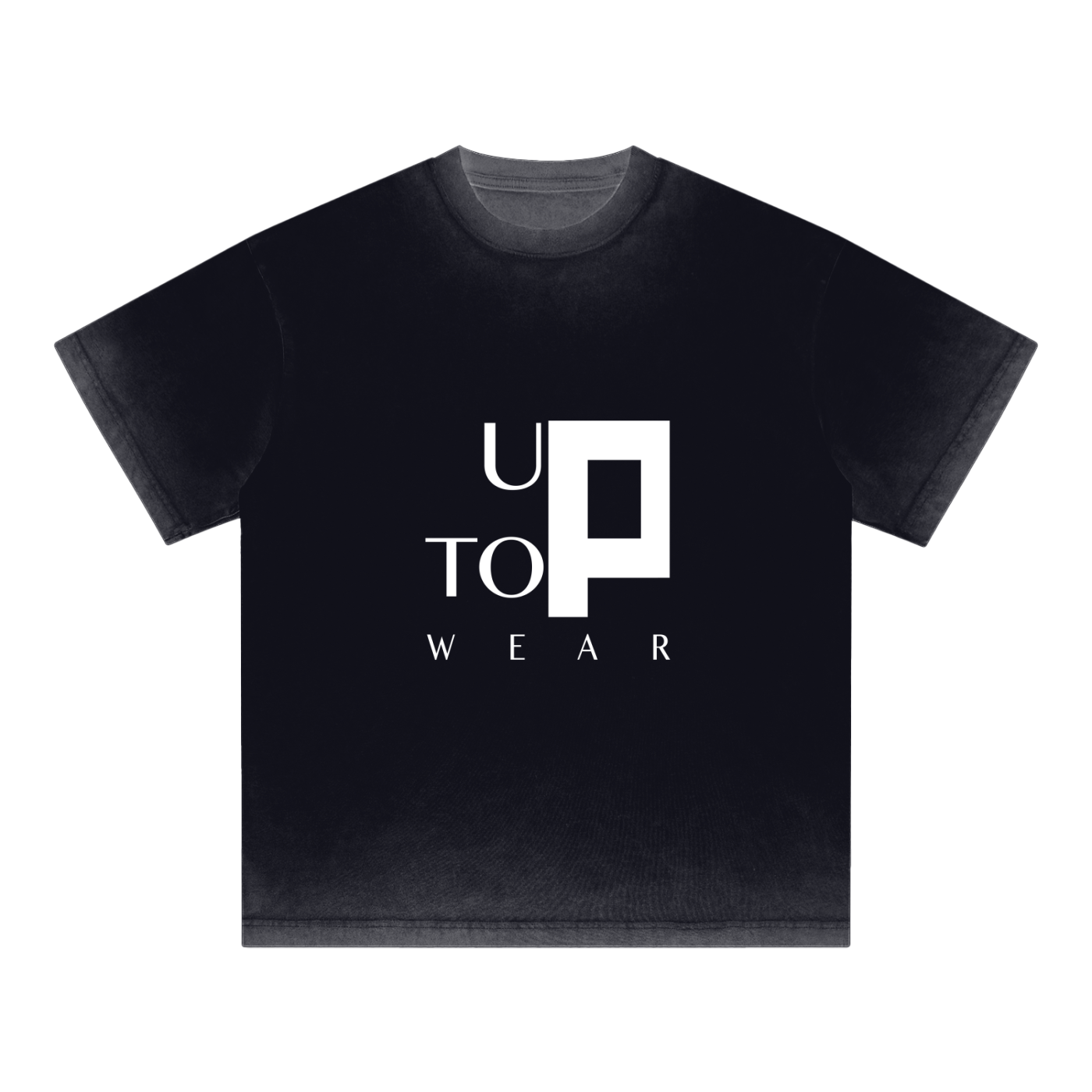 UptopWear Reverse Dyed Loose Cotton T-Shirt