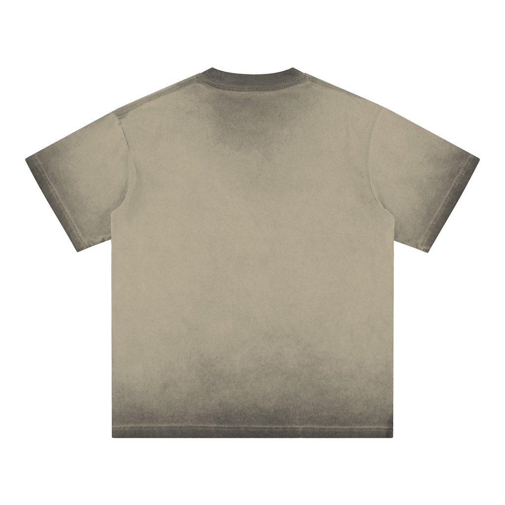 UPTOPWEAR Reverse Dyed Loose Cotton T-Shirt