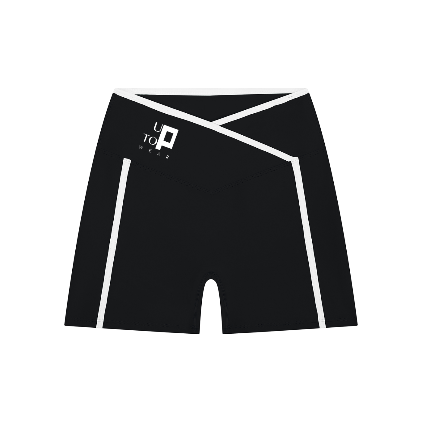 UptopWear Women’s High Rise Color Block Yoga Shorts