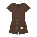 UPTOPWEAR Women's Dual-Function Cape Tie-Waist Romper
