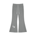 UPTOPWEAR Women's Drawstring Flared Leg Pants