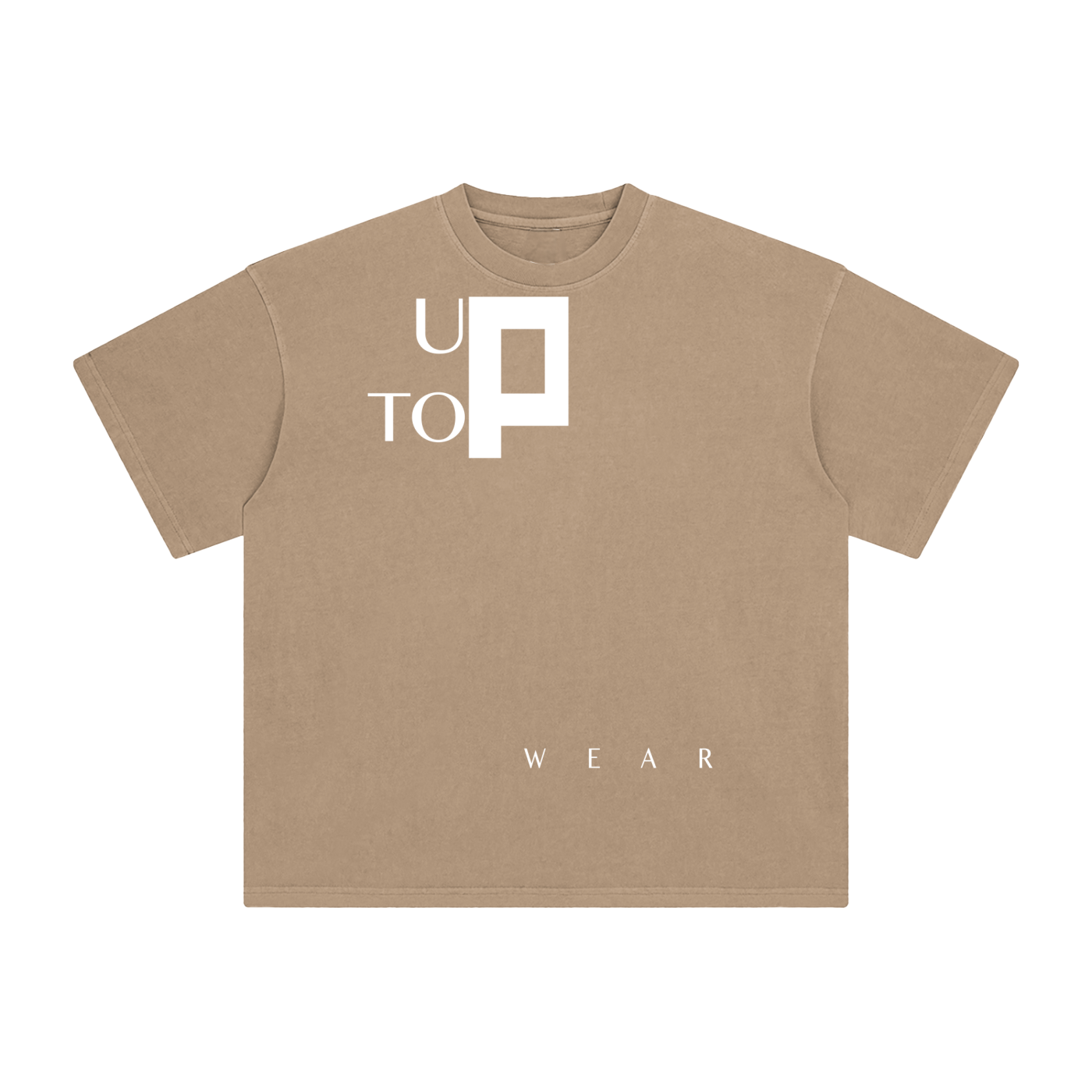 UPTOPWEAR Enzyme Washed T-Shirt