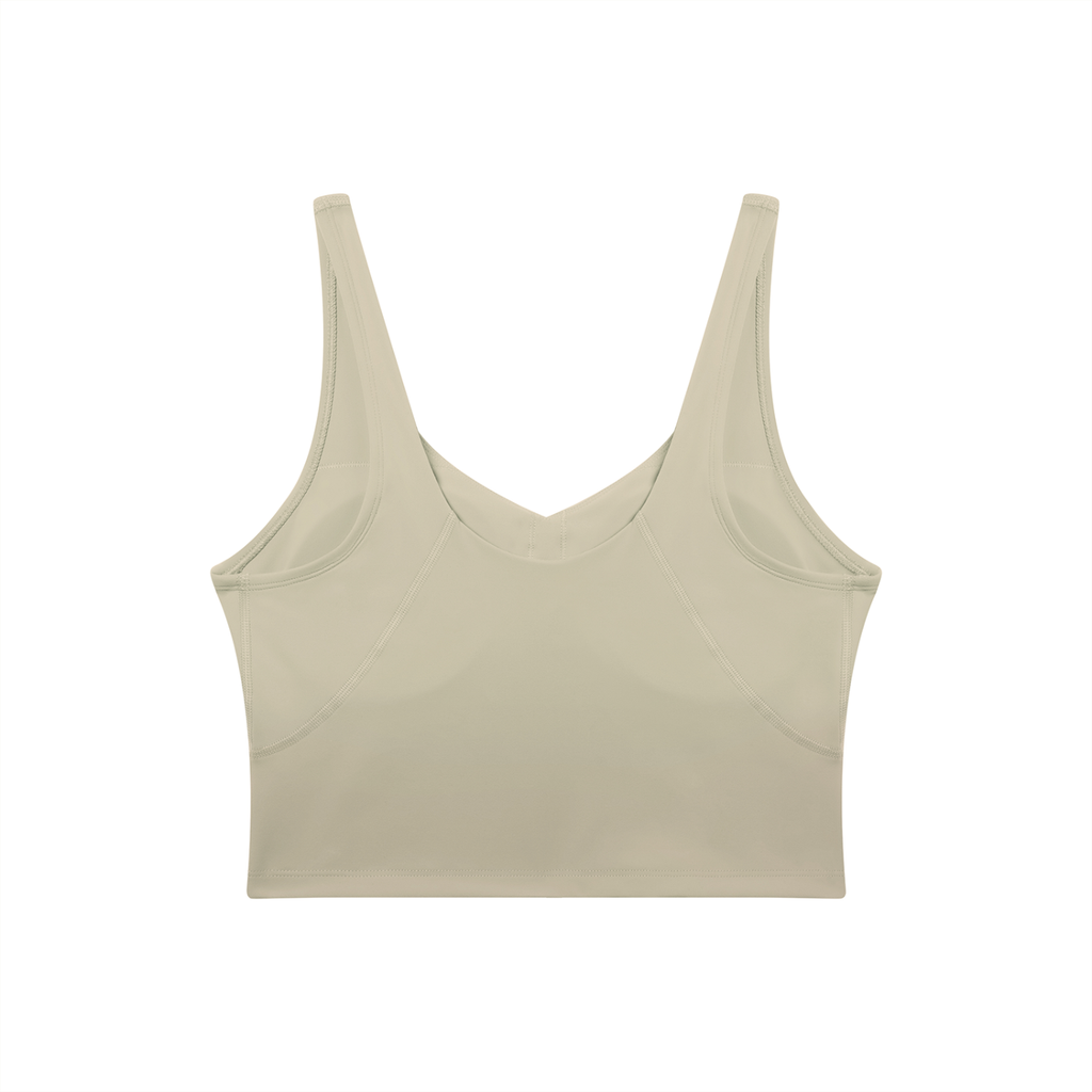 UPTOPWEAR Women's V-Neck Yoga Sports Bra